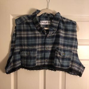 Cut off flannel
